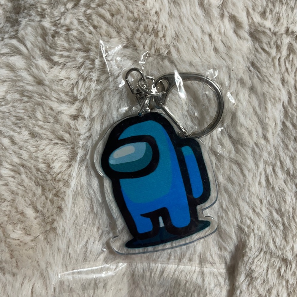 6/$20 New Among Us keychain